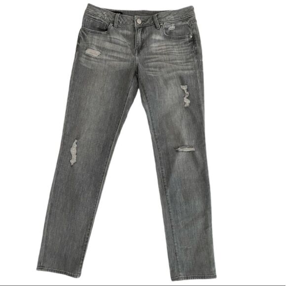 TAGS Distressed Washed Black Jeans - Picture 1 of 6